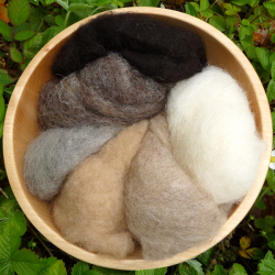 Filges Organic Fairy Wool- Natural Shades