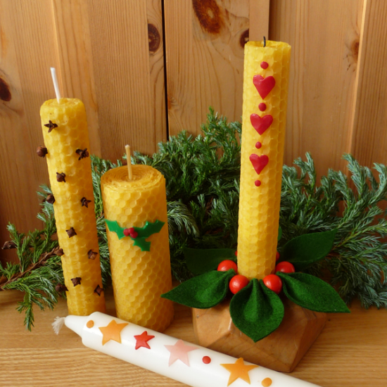 Beeswax Candle Kit Large 