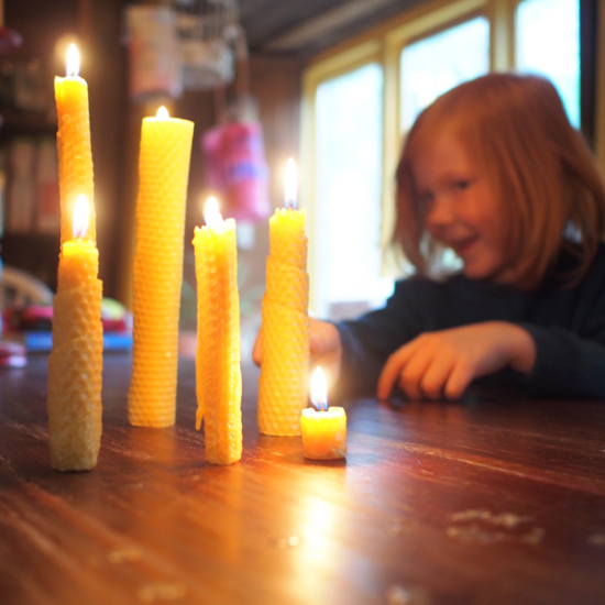 Beeswax Candle Kit Large 