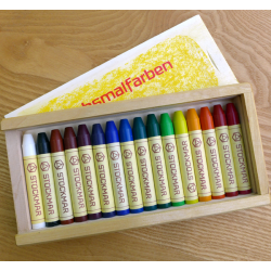 Stockmar STICK Crayons WOODEN BOX of 16