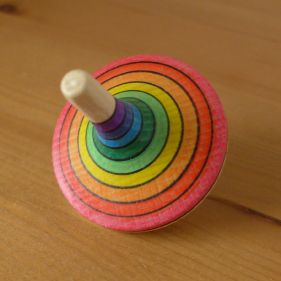 Mader Rainbow Spinning Top