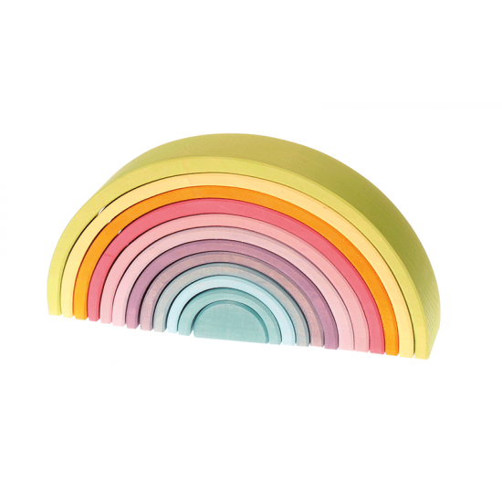Grimms 12 Piece Tunnel - Pastel 