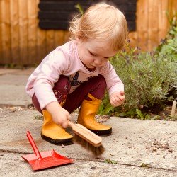 Child's Dust Pan and Brush