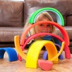 Grimms 12 Piece Tunnel - Rainbow