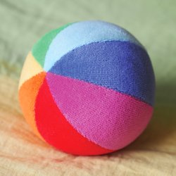 Grimms Rainbow Velour Ball