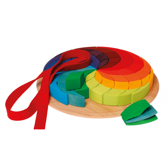 Grimms Rainbow Spiral Puzzle - Extra Large