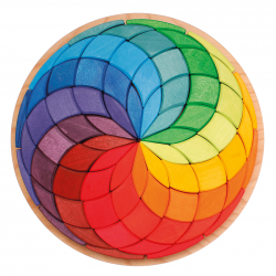 Grimms Rainbow Spiral Puzzle - Extra Large