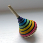 Mader Mini Spinning Top in Jar