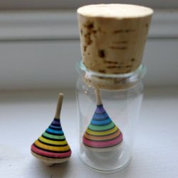 Mader Mini Spinning Top in Jar