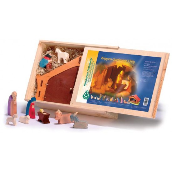 Ostheimer Nativity Set 1 in Wooden Box