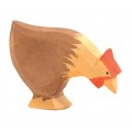 Ostheimer Brown Hen Pecking