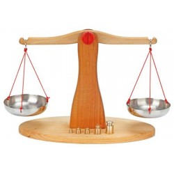 Gluckskafer Scales with Brass Weights