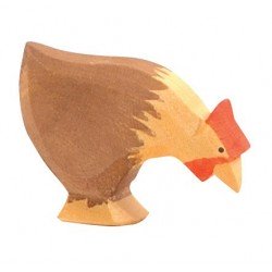 Ostheimer Brown Hen Pecking