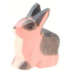Ostheimer Rabbit Sitting b/w