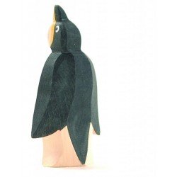 Ostheimer Penguin looking up