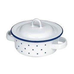 Gluckskafer Enamel Saucepan Low