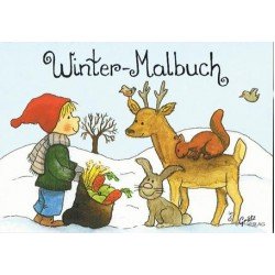 Mini Colouring Book - Winter 