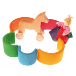 Grimms 6 Piece Tunnel - Rainbow