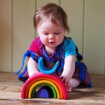 Grimms 6 Piece Tunnel - Rainbow
