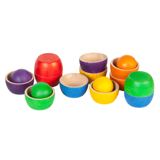 Grapat Rainbow Bowls & Balls (15-105)