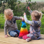 Grimms Giant Geometric Stacking Tower