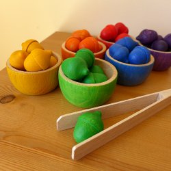 Grapat Rainbow Bowls & Acorns (15-107)