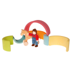 Grimms 6 Piece Tunnel - Pastel 