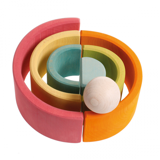 Grimms 6 Piece Tunnel - Pastel 
