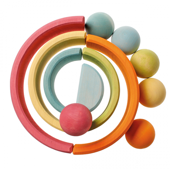 Grimms 6 Large Balls - Pastel