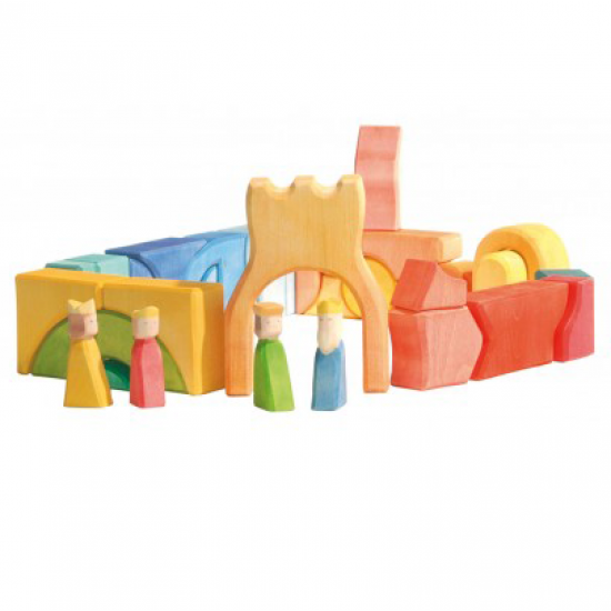 Ostheimer Rainbow Castle Block Set