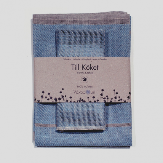 Ingela Kitchen Gift Set Dark Blue