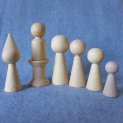Wooden Craft Figures