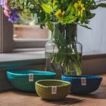 Jute Mini Bowl Set - Ocean