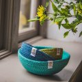 Jute Mini Bowl Set - Ocean