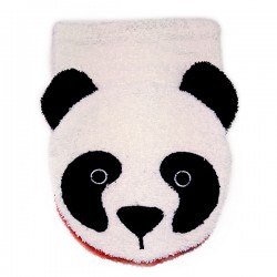 Organic Wash Mitt - Panda 