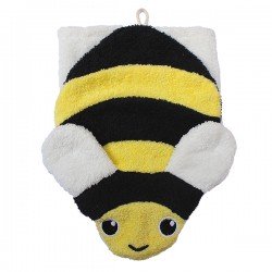 Organic Wash Mitt - Bee 