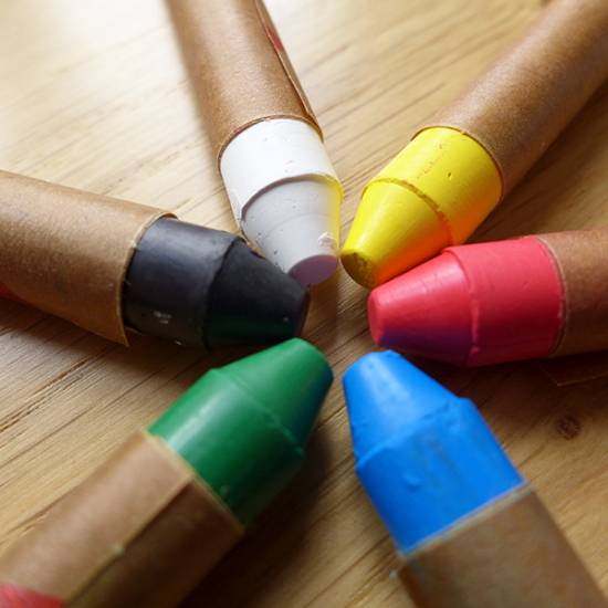Kitpas Crayons - Stick Window Crayons 6 pcs