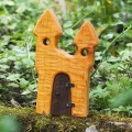 Bikeho Double Tower with Bark Door