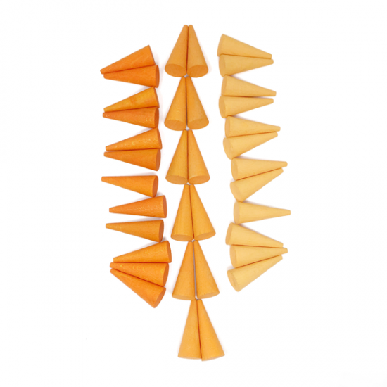 Grapat Mandala Orange Cones (19-206)