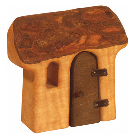House with Bark Door