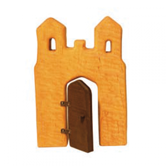 Bikeho Palace with Bark Door