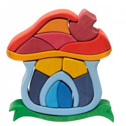 Gluckskafer Mushroom House
