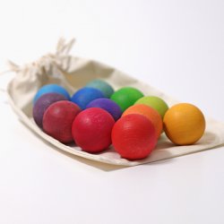 Grimms 12 Small Balls - Rainbow