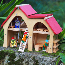 Red Roof Small Farmhouse