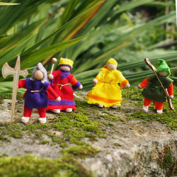Bendy Folk - Set of 4 Royal Household