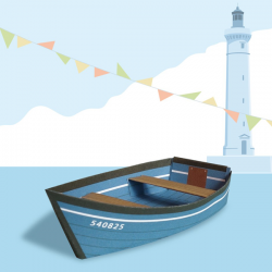 Paper Play French Boats