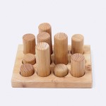 Grimms Stacking Game - Small Rollers Natural