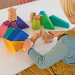 Grimms Building Set - Rainbow Lion 
