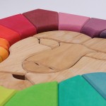 Grimms Building Set - Rainbow Lion 