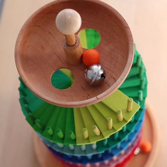 Grimms Rainbow Marble Run Construction Set